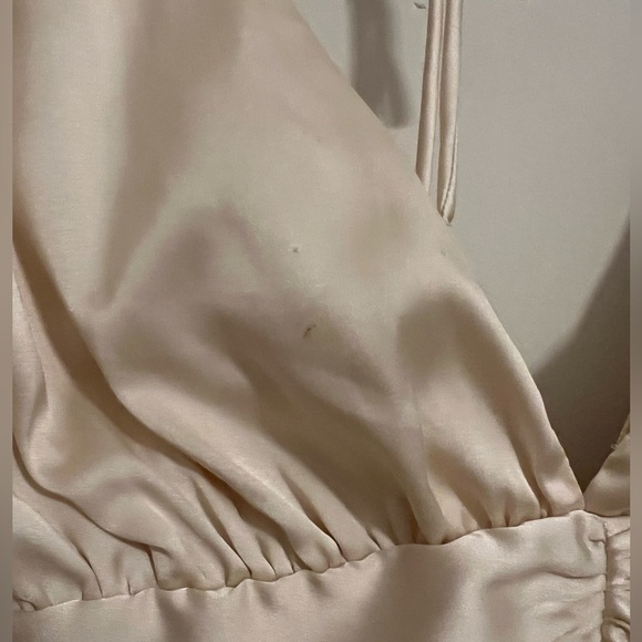 Fab’rik Cream Flutter Sleeve Top - Picture 5 of 5